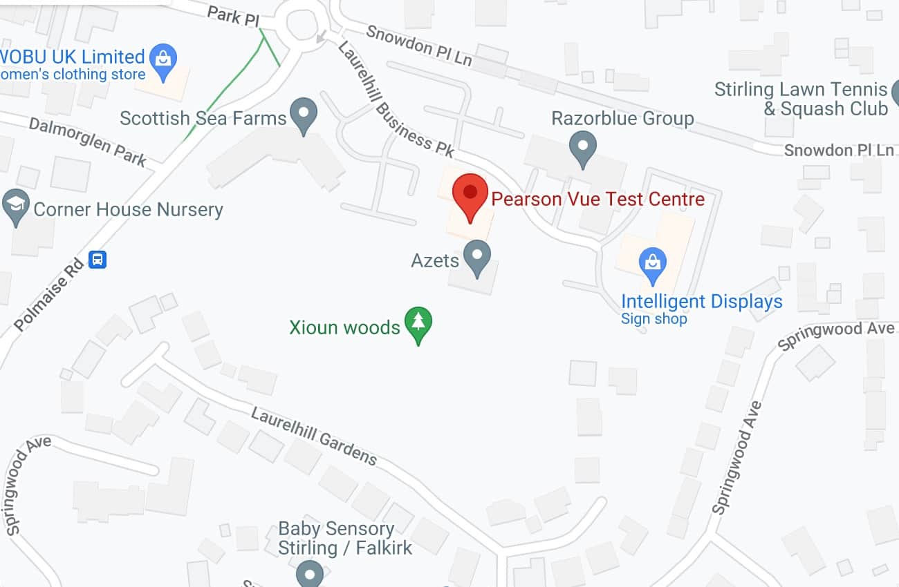 Stirling CSCS Test Centre