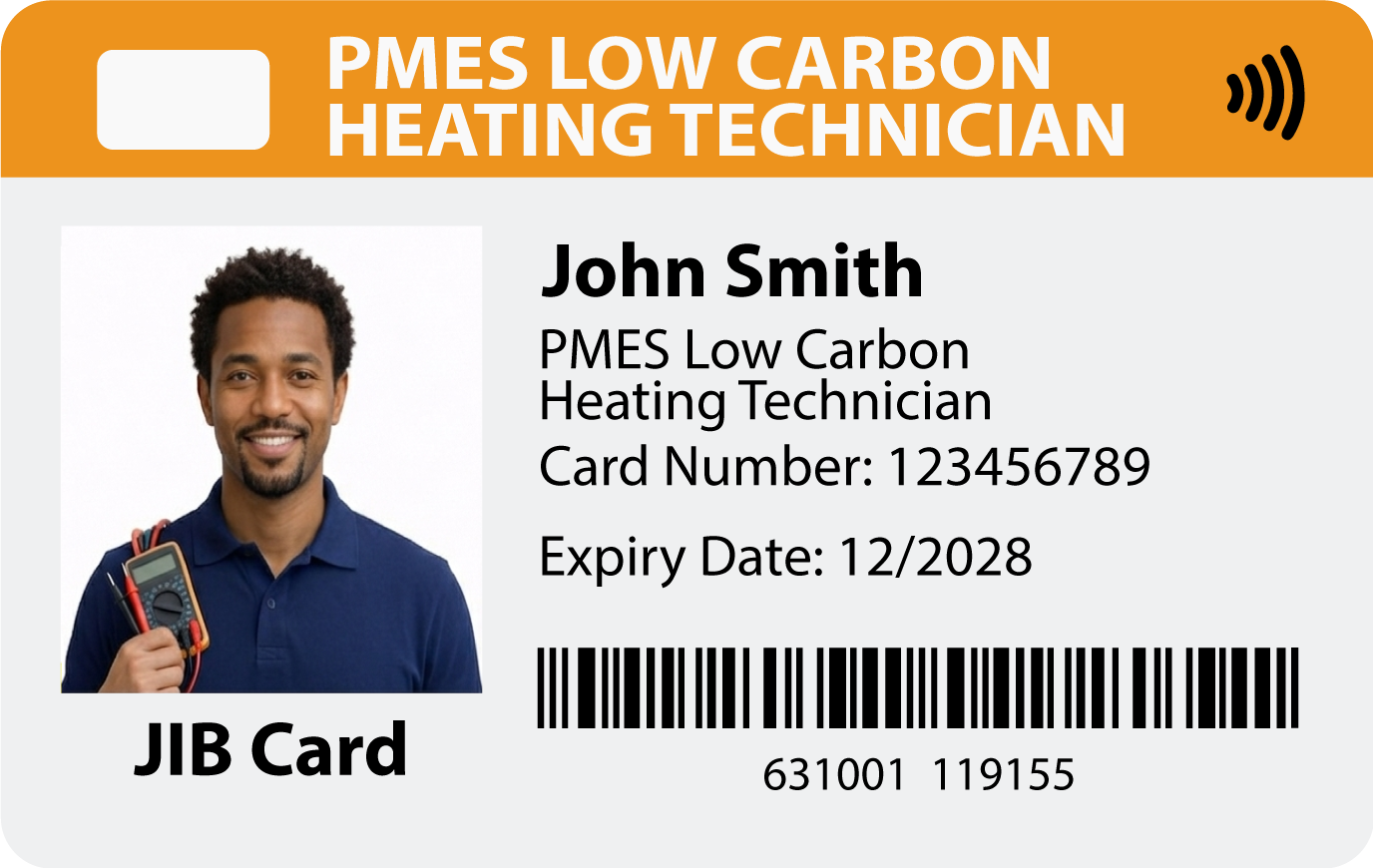 PMES Low Carbon Heating Technician - Gold Card