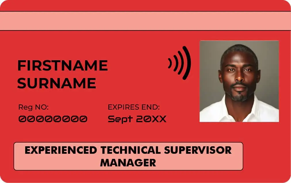 CSCS Red Card Experienced Worker